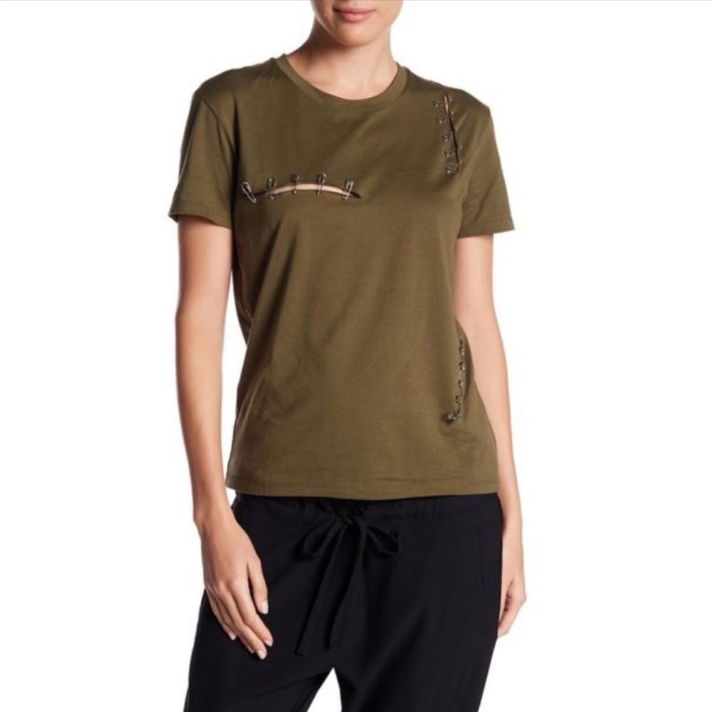 The Kooples Safety Pin Tee